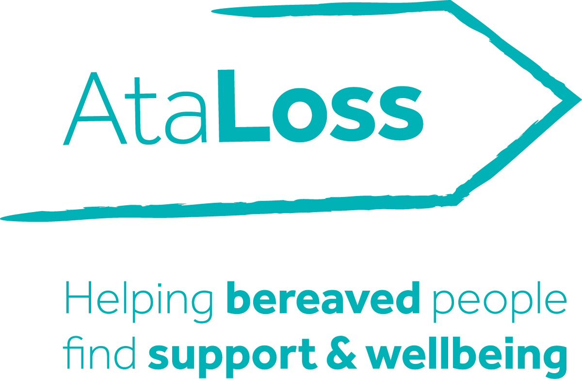 Ataloss logo - Helping bereaved people find support and wellbeing